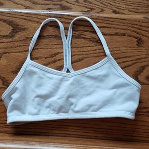 Ivivva size 12 girls white sports bra
